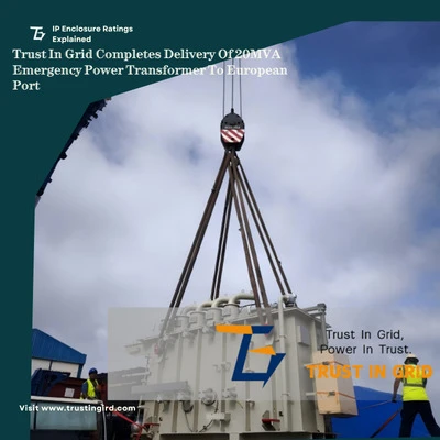 Trust In Grid Tlesti Kunsinna Ta '20MVA Emergency Power Transformer Lil Port ...